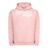 Pigment Salmon airship blimp dirigible   the hindenburg disaste Urban Hoodie - artisFamous