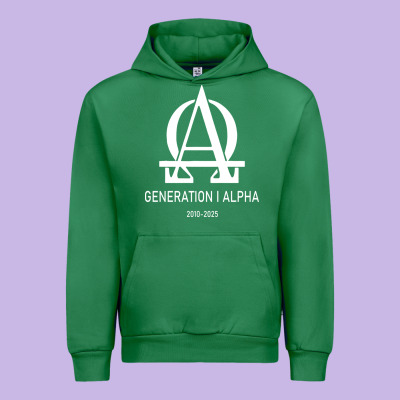 Generation Alpha Urban Hoodie Designed By Artisfamous