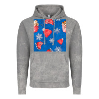 Cloud Rock winter  snowflakes hot cocoa ice skating shoes Vintage Hoodie - FaDigitalArtStudio