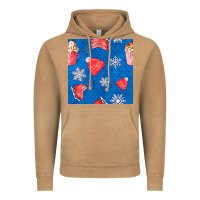 Vintage Camel winter  snowflakes hot cocoa ice skating shoes Vintage Hoodie - FaDigitalArtStudio