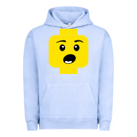 Pigment Grape Ice surprised expression lego head Urban Hoodie - artisFamous