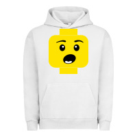 Pigment Lunar Rock surprised expression lego head Urban Hoodie - artisFamous