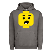 Pigment Tornado surprised expression lego head Urban Hoodie - artisFamous
