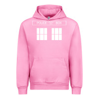 Fuchsia Pink the blue box t shirt doctor doc dalek bbc bow tie tv tenth eleventh wh Urban Hoodie - artisFamous