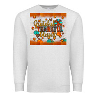Oatmeal Heather grateful thankful blessed Premium Sweatshirt - JahusDesignShop