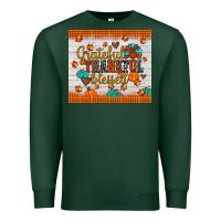 Sports Green grateful thankful blessed Premium Sweatshirt - JahusDesignShop