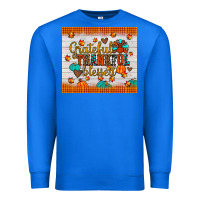 True Royal grateful thankful blessed Premium Sweatshirt - JahusDesignShop