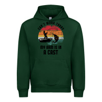 Forest Green dad fishing Urban Hoodie - artisFamous