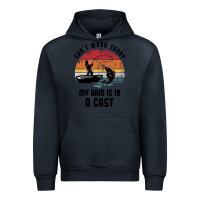 Navy dad fishing Urban Hoodie - artisFamous