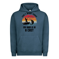 Pigment Midnight Navy dad fishing Urban Hoodie - artisFamous