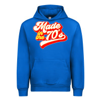 Cobalt made in the 70s retro Urban Hoodie - artisFamous