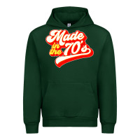 Forest Green made in the 70s retro Urban Hoodie - artisFamous