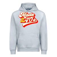 Heather Grey made in the 70s retro Urban Hoodie - artisFamous