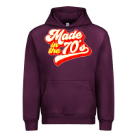 Mauve Wine made in the 70s retro Urban Hoodie - artisFamous