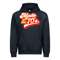 Navy made in the 70s retro Urban Hoodie - artisFamous