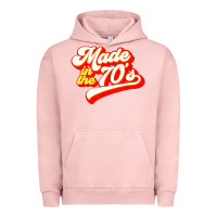 Pigment Salmon made in the 70s retro Urban Hoodie - artisFamous