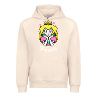 Sandshell peach graphic Urban Hoodie - artisFamous
