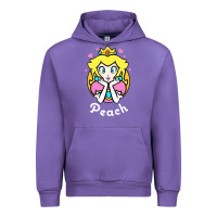 Tulip peach graphic Urban Hoodie - artisFamous