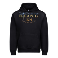 Black dragonfly inn Urban Hoodie - artisFamous