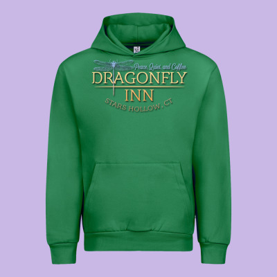 Dragonfly Inn Urban Hoodie Designed By Artisfamous