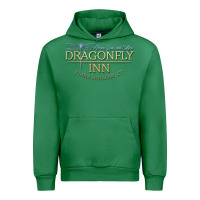 Emerald dragonfly inn Urban Hoodie - artisFamous