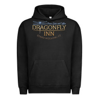 Pigment Black dragonfly inn Urban Hoodie - artisFamous