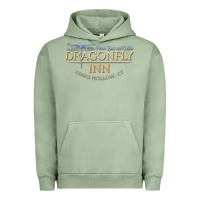Pigment Oil Green dragonfly inn Urban Hoodie - artisFamous