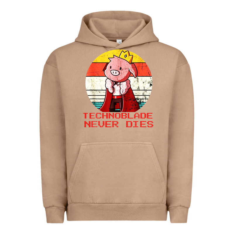 Retro Style Technoblade Merch Cosplay Urban Hoodie by artisFamous | Teevron