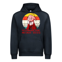 Navy retro style technoblade merch cosplay Urban Hoodie - artisFamous