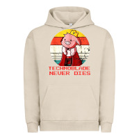 Pigment French Oak retro style technoblade merch cosplay Urban Hoodie - artisFamous