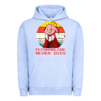 Pigment Grape Ice retro style technoblade merch cosplay Urban Hoodie - artisFamous