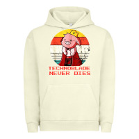 Pigment Pistachio retro style technoblade merch cosplay Urban Hoodie - artisFamous