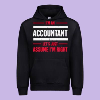 Funny Accounting Design   Gift For Accountants Urban Hoodie Designed By Artisfamous