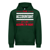 Forest Green funny accounting design   gift for accountants Urban Hoodie - artisFamous
