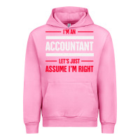 Fuchsia Pink funny accounting design   gift for accountants Urban Hoodie - artisFamous