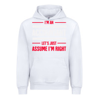 White funny accounting design   gift for accountants Urban Hoodie - artisFamous