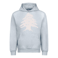 Heather Grey retro lebanon cedar  lebanese Urban Hoodie - artisFamous