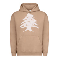 Pigment Burro retro lebanon cedar  lebanese Urban Hoodie - artisFamous