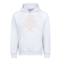 White retro lebanon cedar  lebanese Urban Hoodie - artisFamous