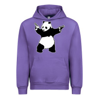 Tulip banksy panda Urban Hoodie - artisFamous