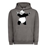 Pigment Tornado banksy panda Urban Hoodie - artisFamous