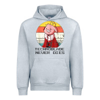 Heather Grey retro style technoblade merch cosplay Urban Hoodie - artisFamous