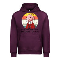 Mauve Wine retro style technoblade merch cosplay Urban Hoodie - artisFamous