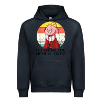 Navy retro style technoblade merch cosplay Urban Hoodie - artisFamous
