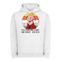 Pigment Lunar Rock retro style technoblade merch cosplay Urban Hoodie - artisFamous