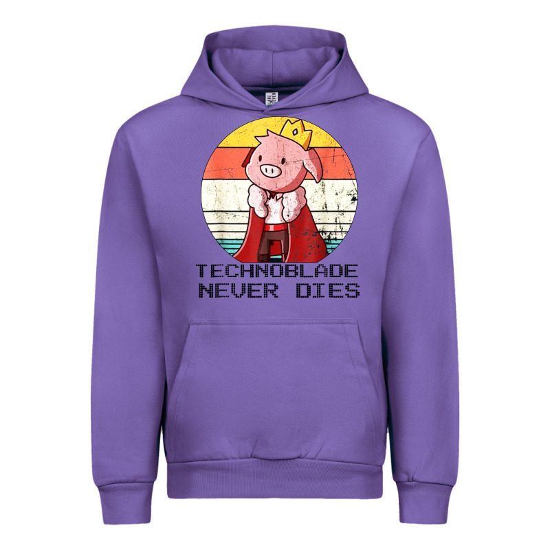 Retro Style Technoblade Merch Cosplay Urban Hoodie by artisFamous | Teevron