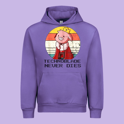 Retro Style Technoblade Merch Cosplay Urban Hoodie Designed By Artisfamous