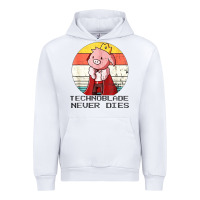 White retro style technoblade merch cosplay Urban Hoodie - artisFamous