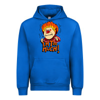 Cobalt heat miser i'am too much Urban Hoodie - artisFamous