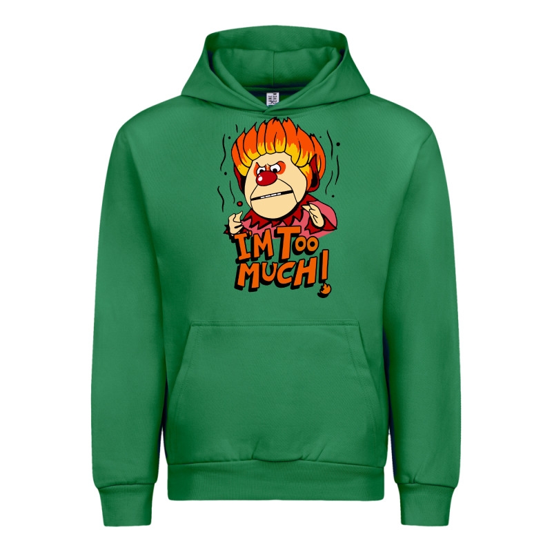 Heat Miser I'am Too Much Urban Hoodie by artisFamous | Teevron